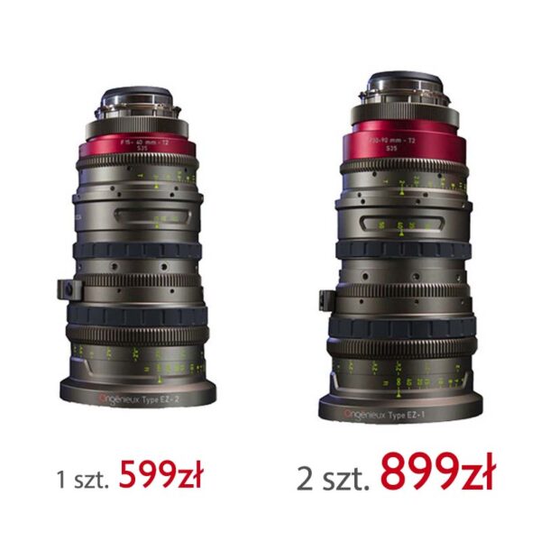 Angenieux EZ-1 30 90 and EZ-2 15 40 T 2 S 35